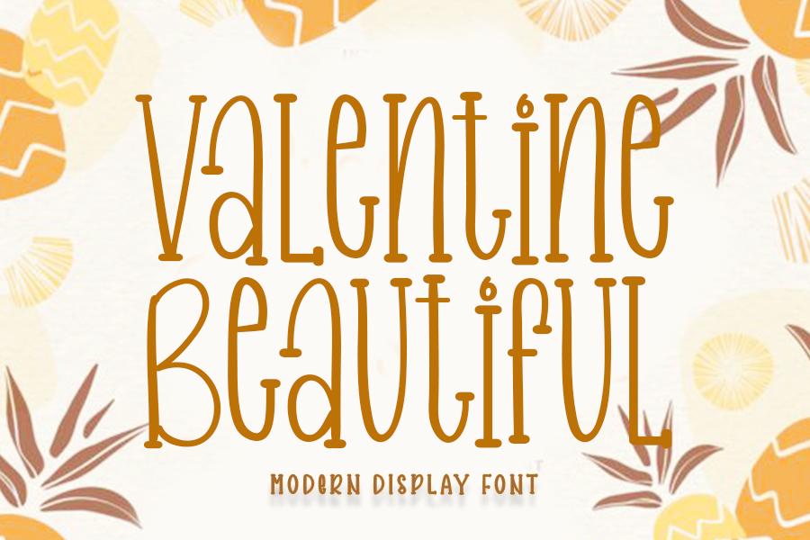 Valentine Beautiful Font