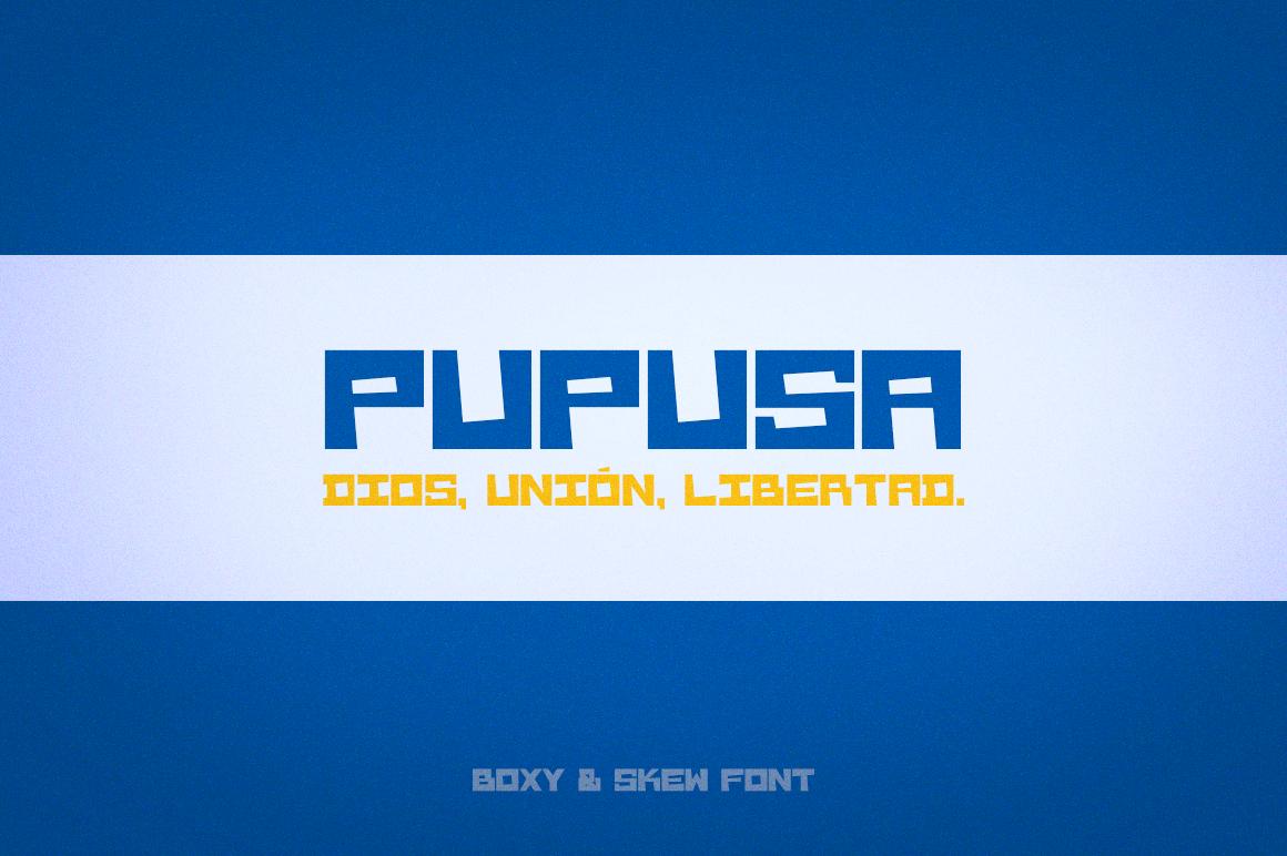 Pupusa Font