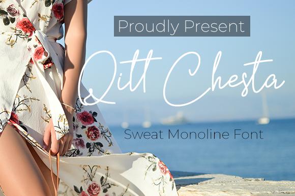 Qitt Chesta Font