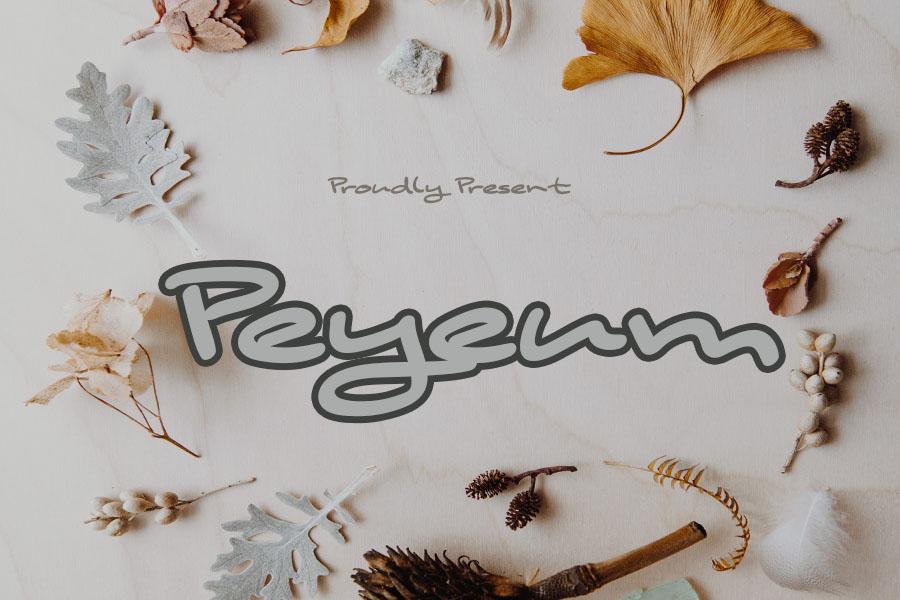 Peyeum Font