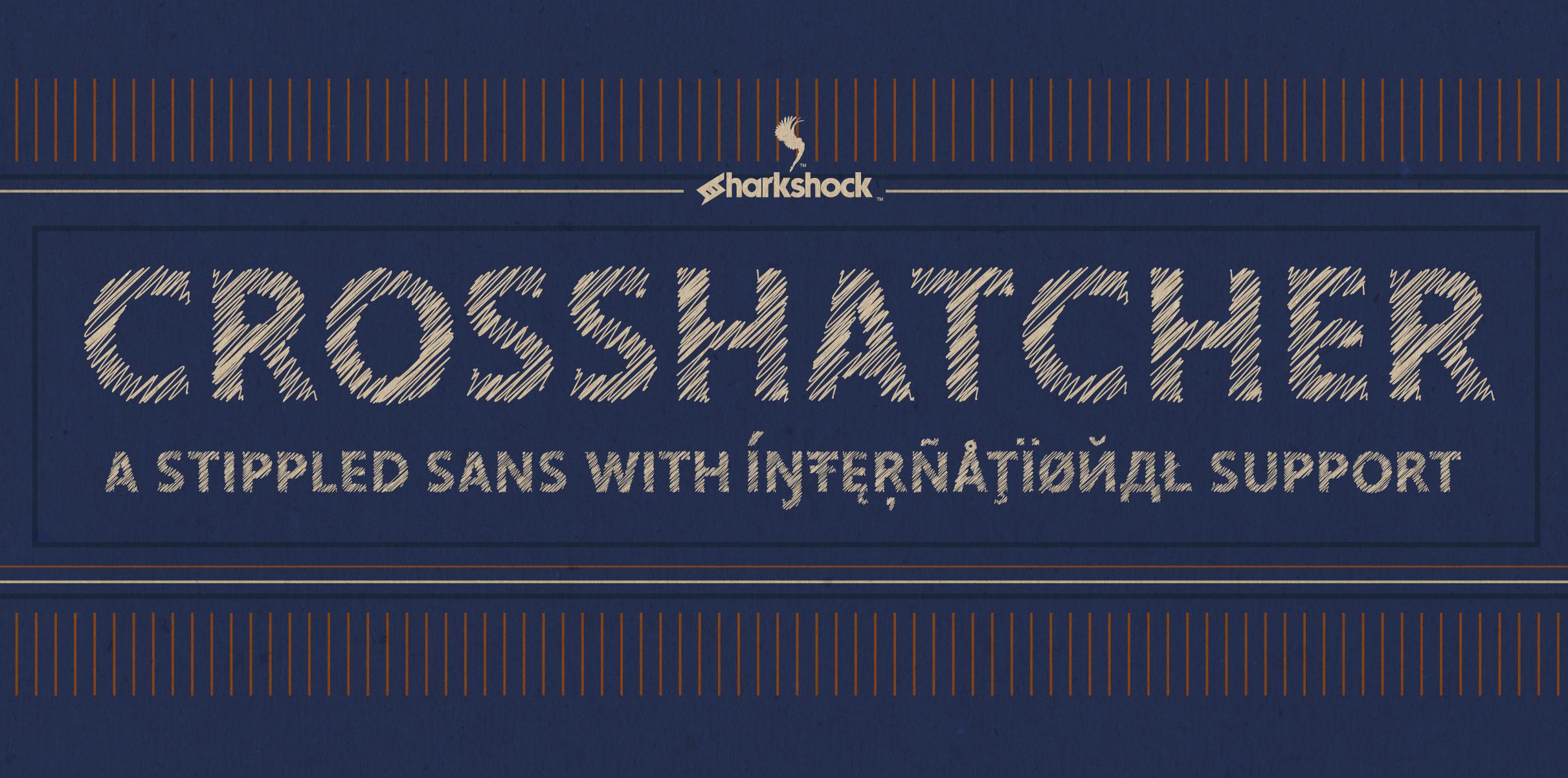 Crosshatcher Font