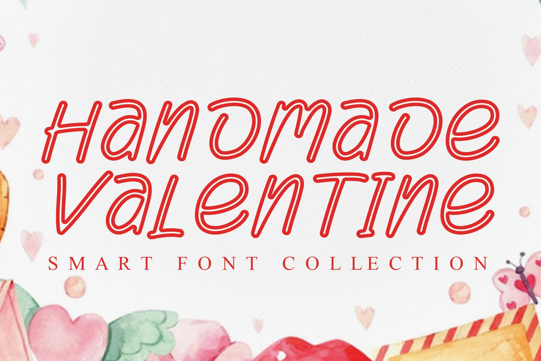Handmade Valentine Font