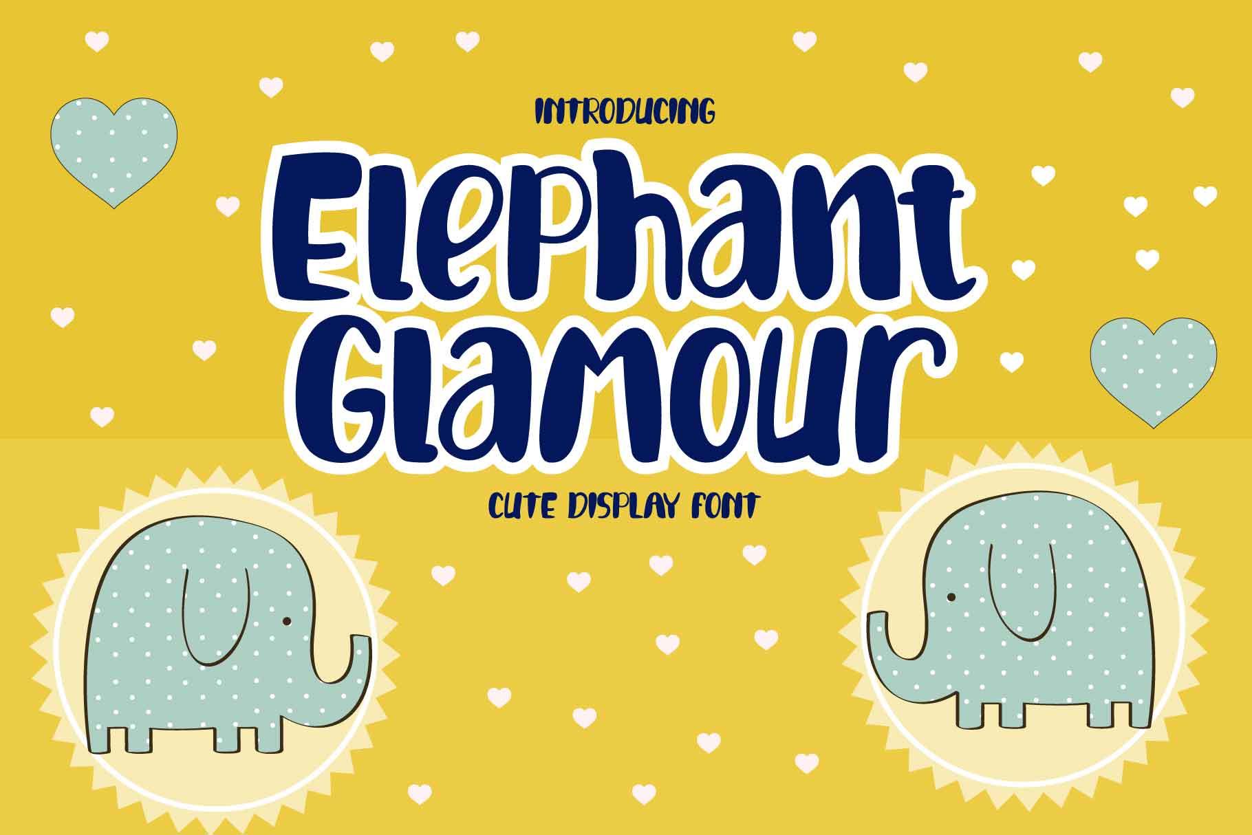 Elephant Glamour Font