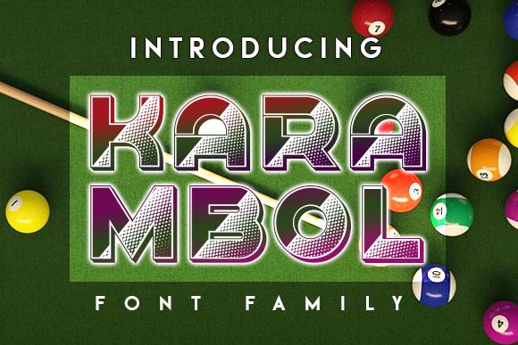 Karambol Font