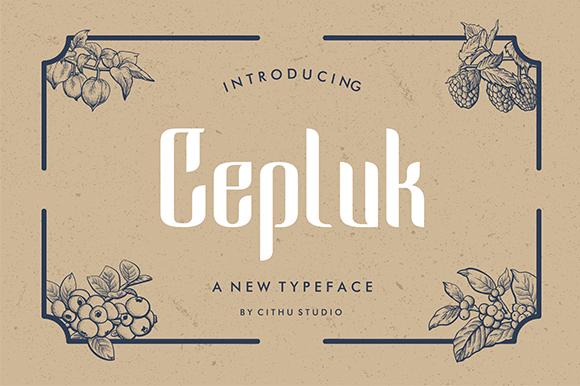 Cepluk Font