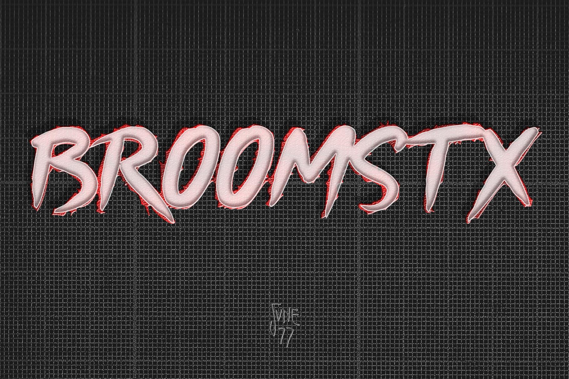 Broomstx Font
