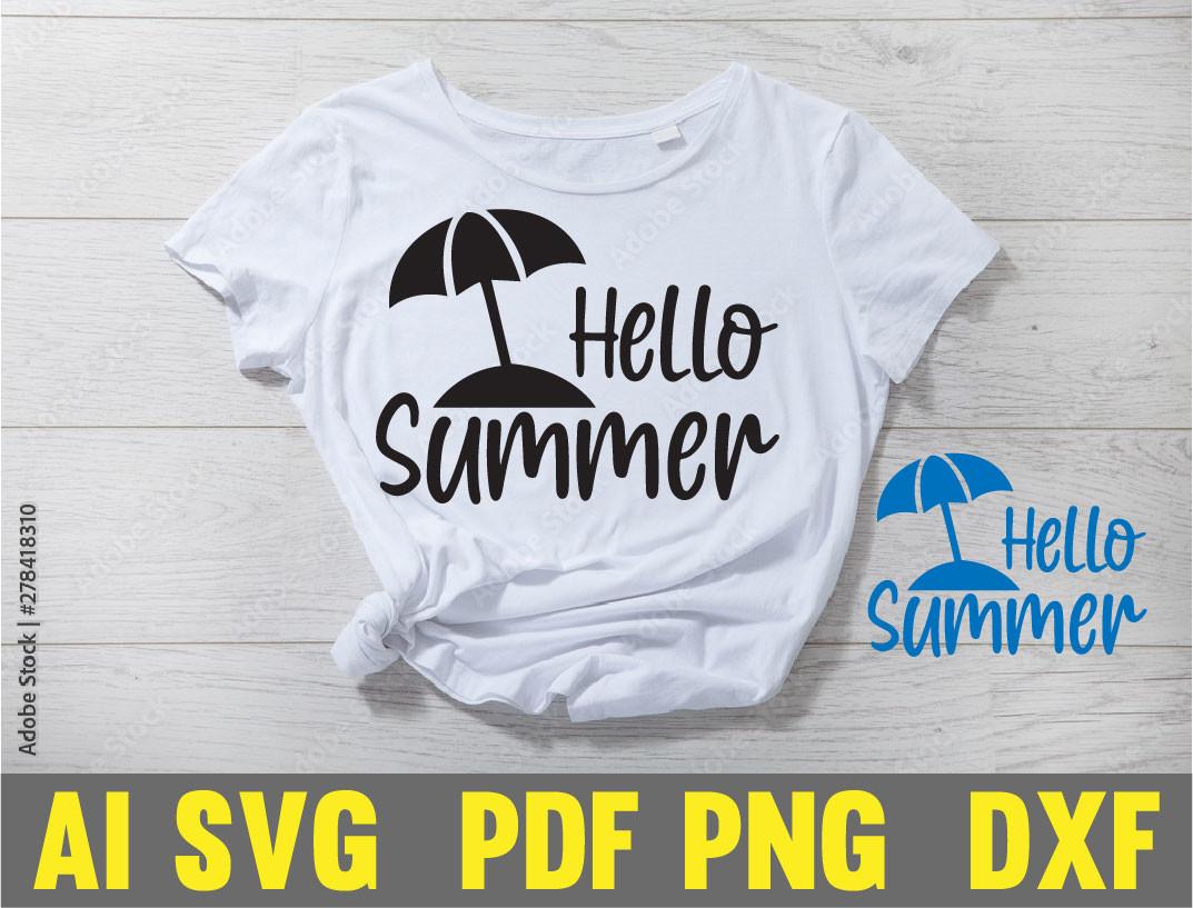 Summer Svg Designe Tshirt Designe