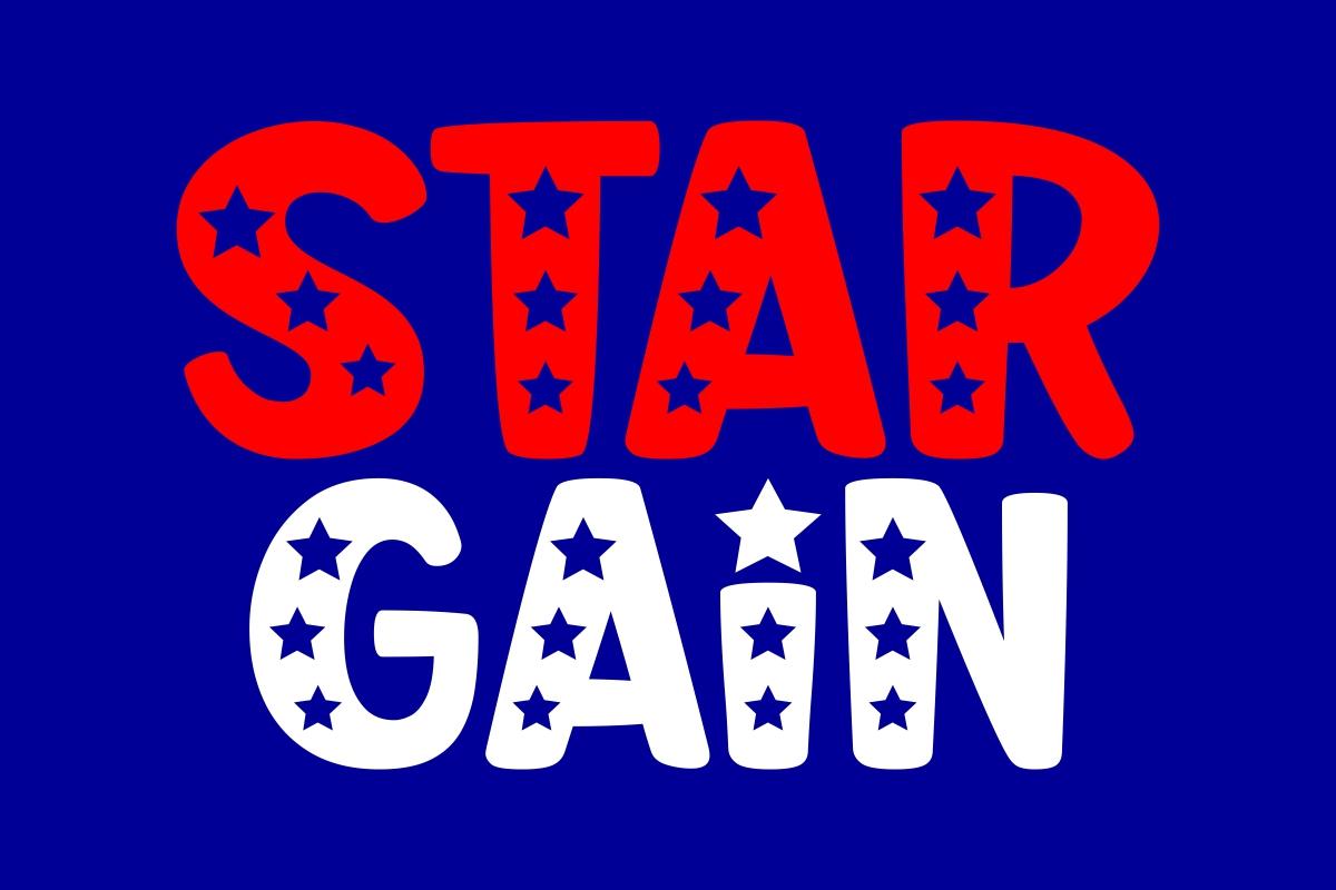 Star Gain Font