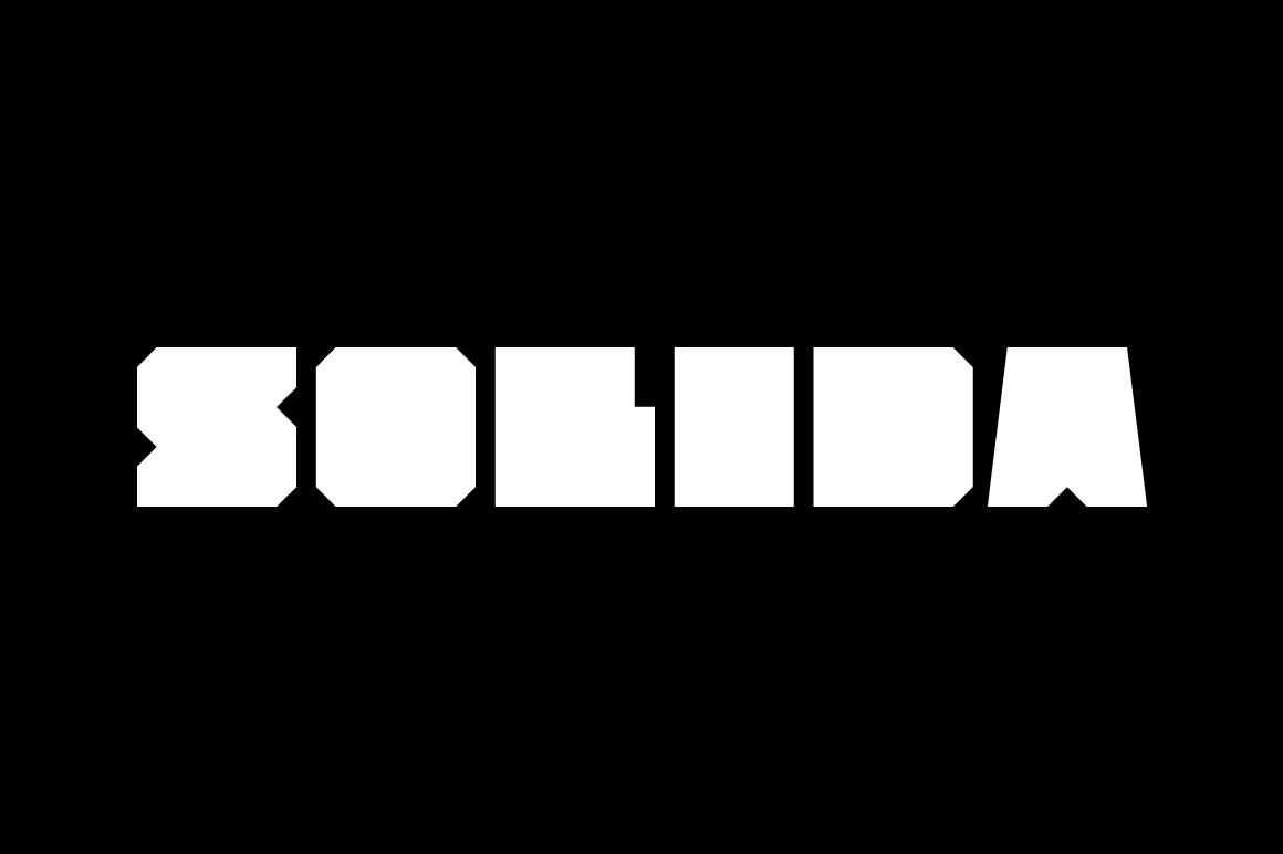 Solida Family Font