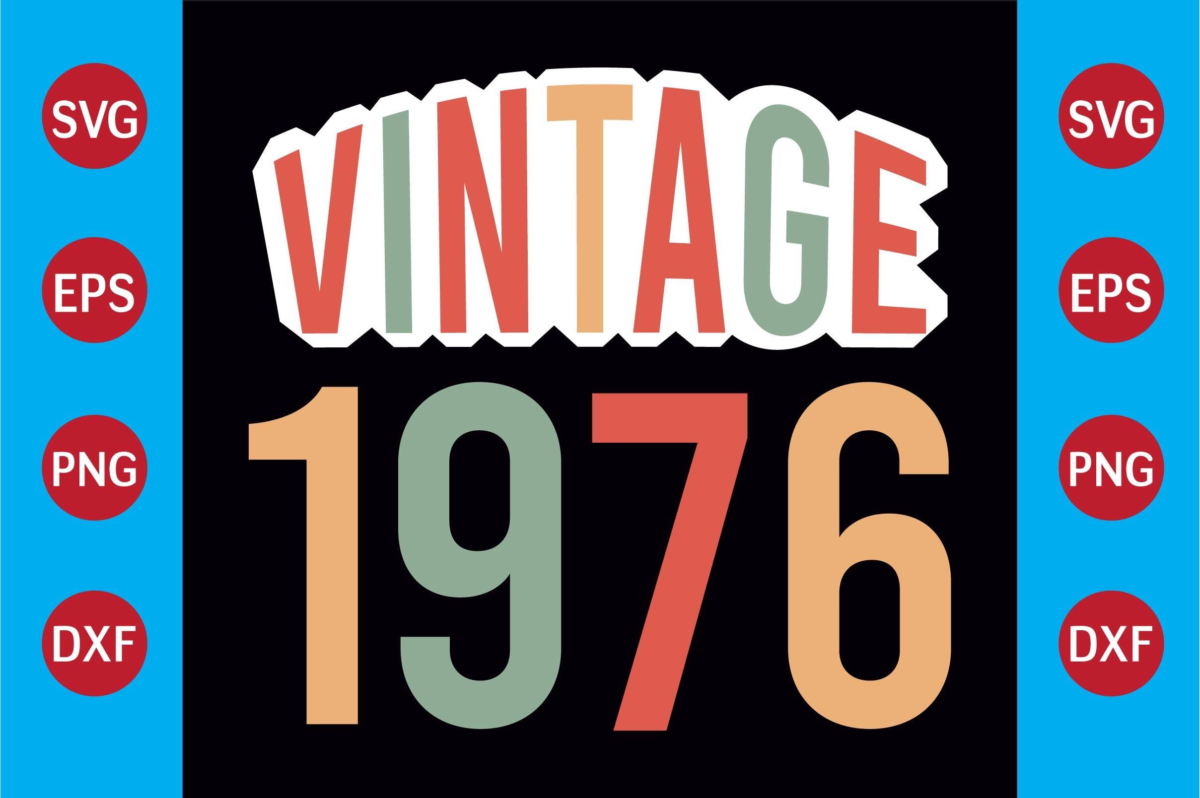 Vintage 1976  T-shirt Design