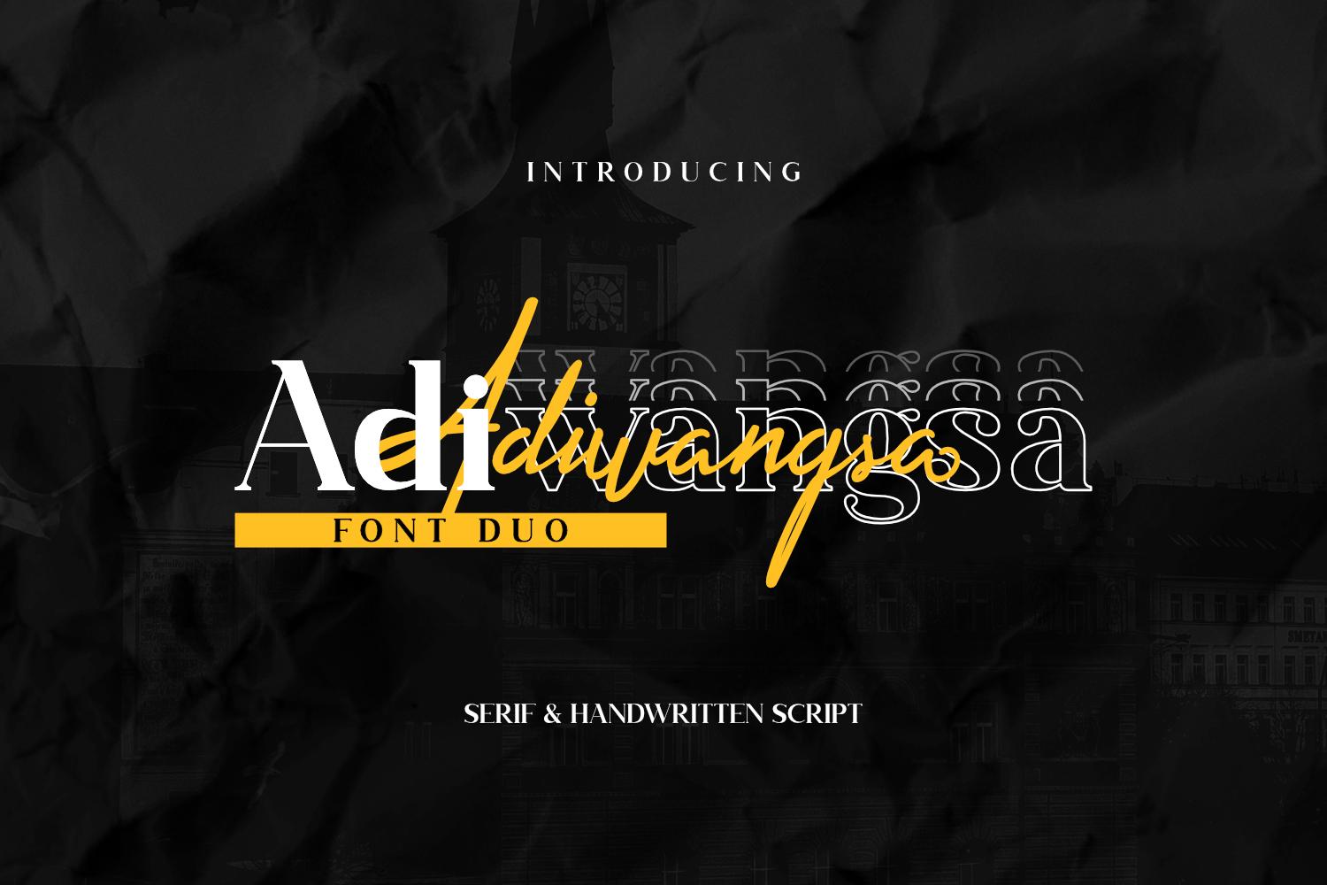 Adiwangsa Font