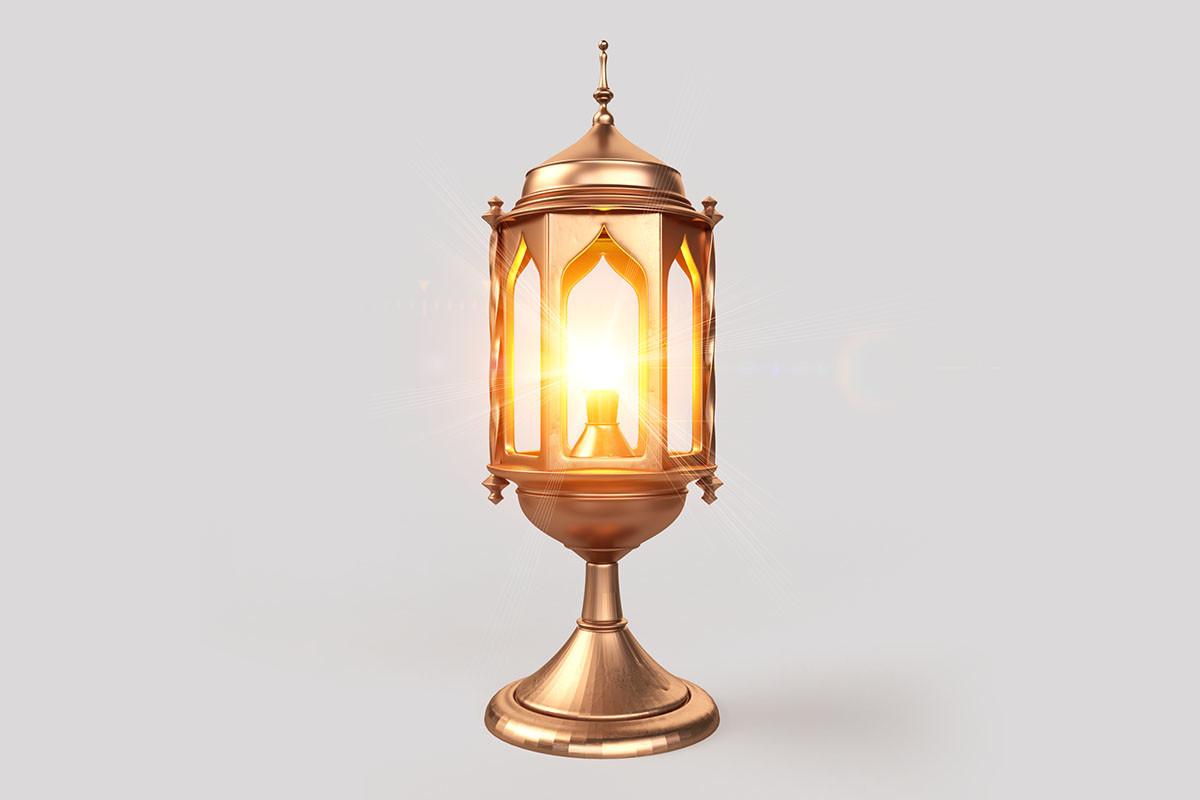 Three Dimensional Eid Mubarak Ramadan La