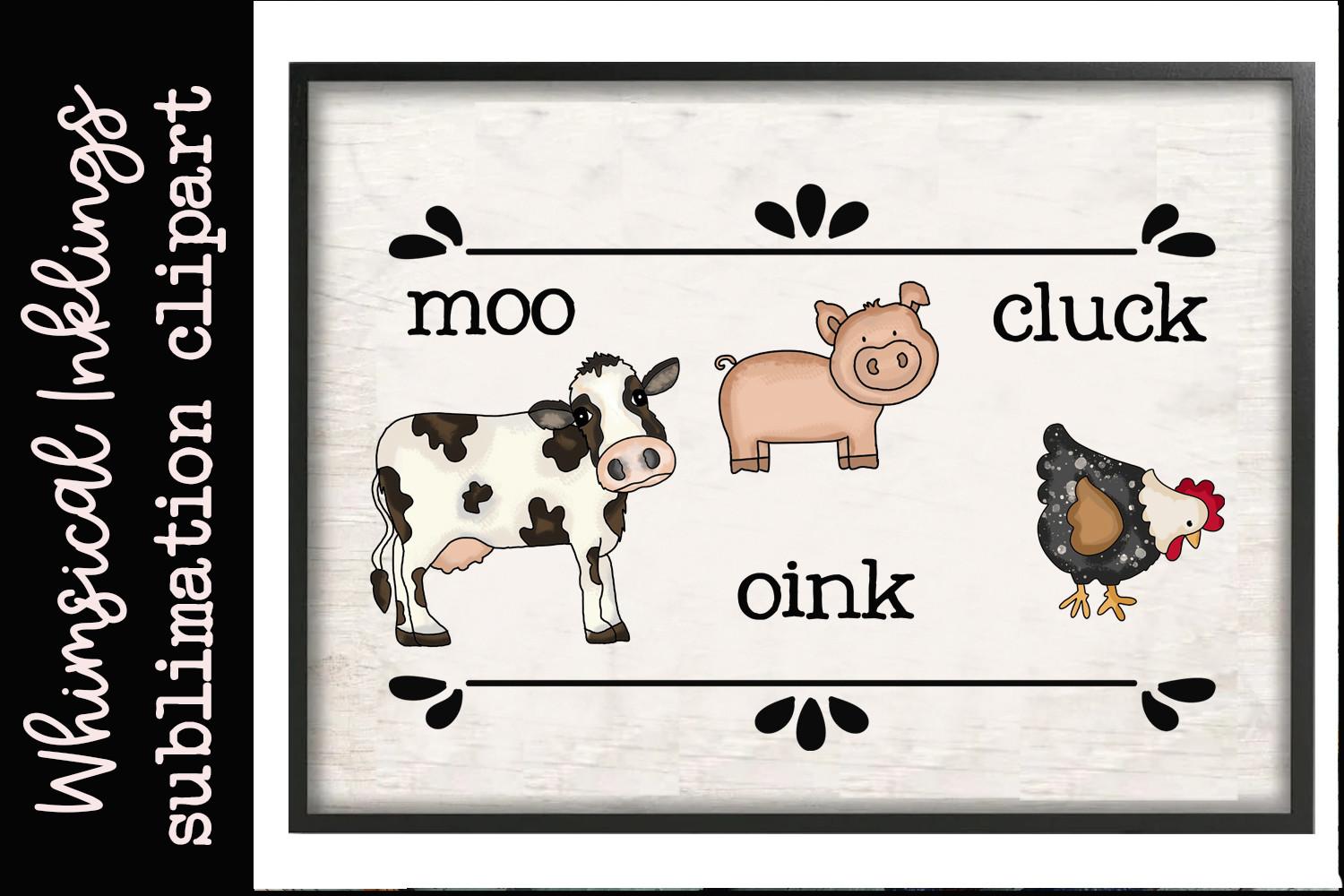 Moo Oink Cluck