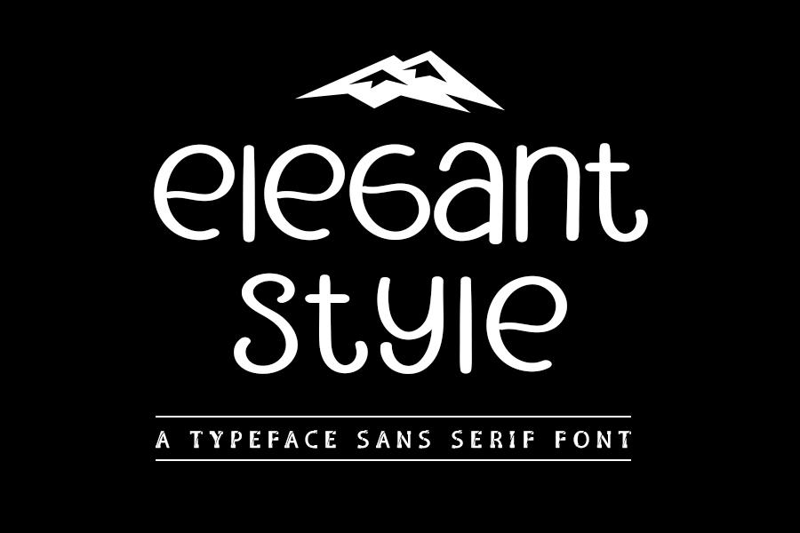 Elegant Style Font