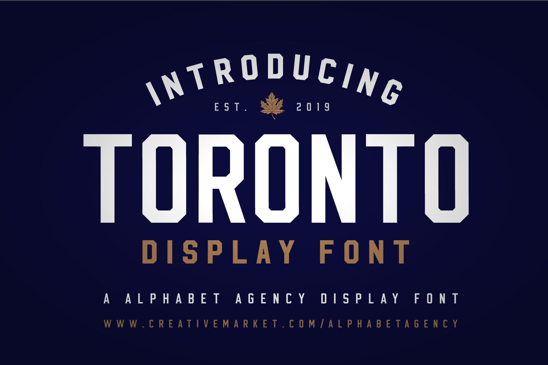 Toronto Font