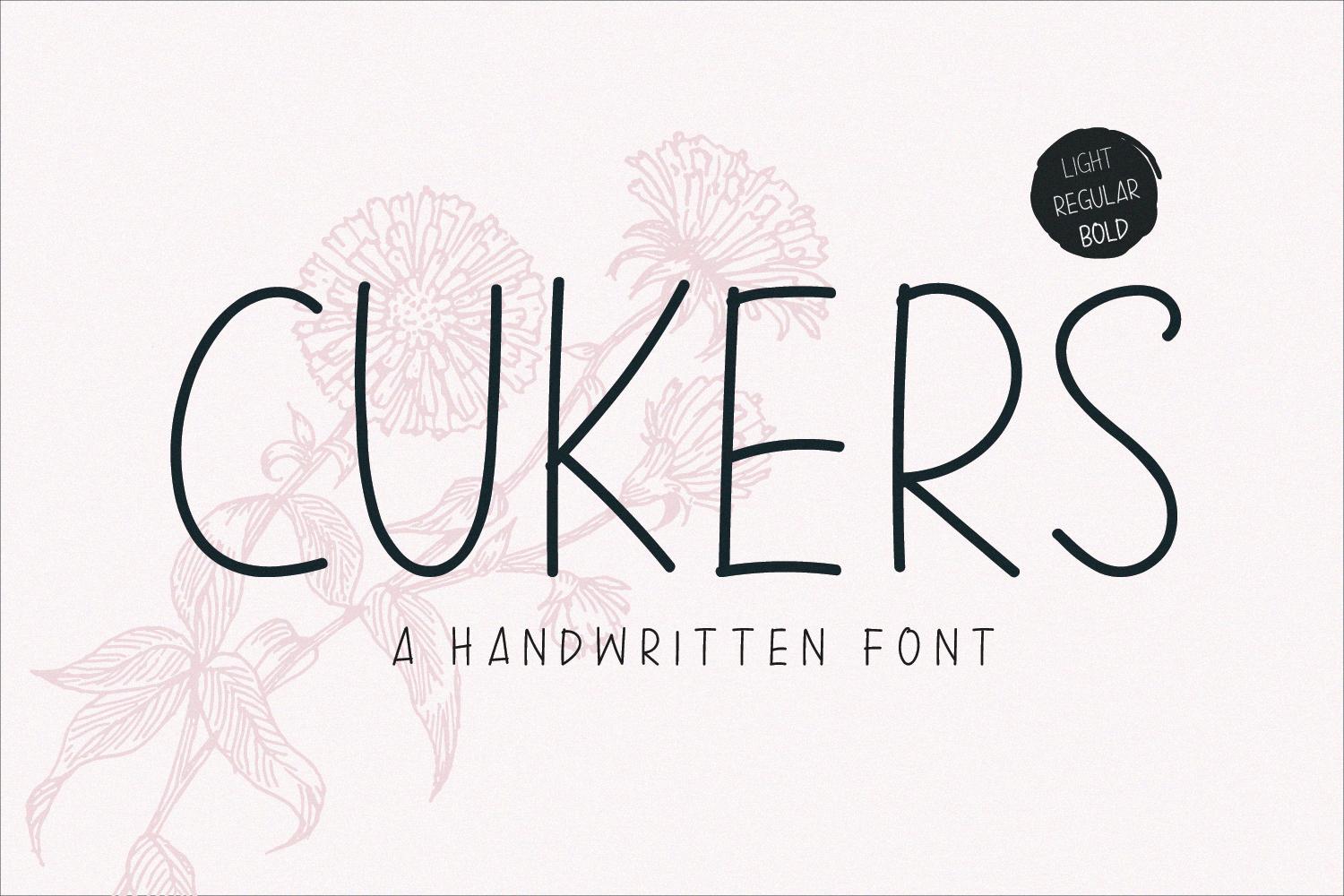 Cukers Font