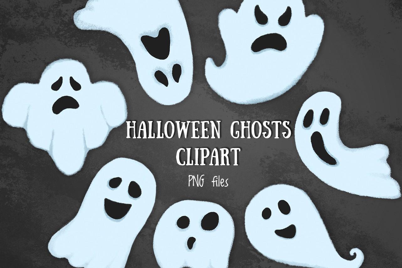 Halloween Ghosts Clipart