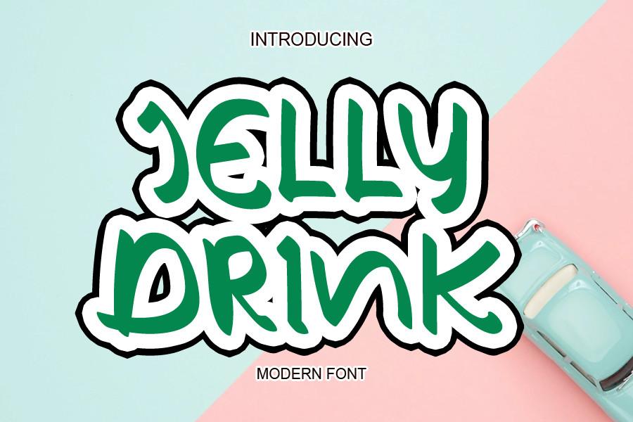 Jelly Drink Font