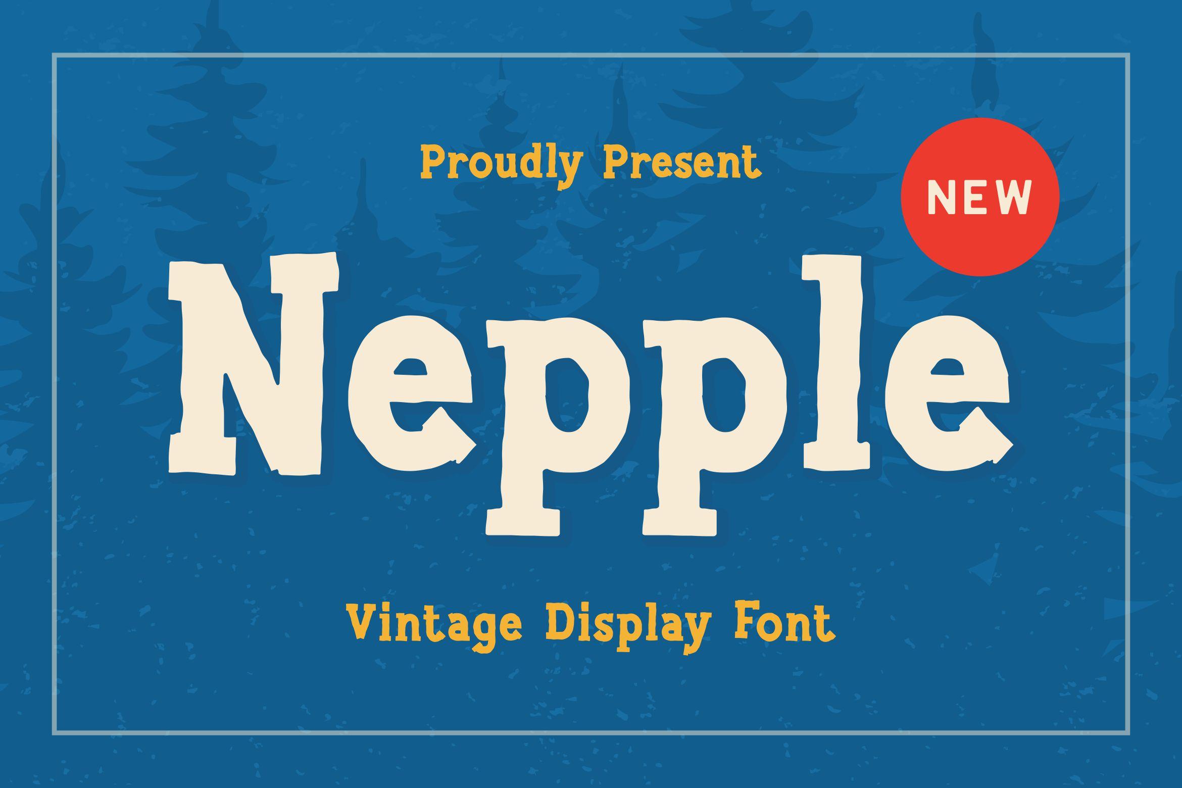 Nepple Font