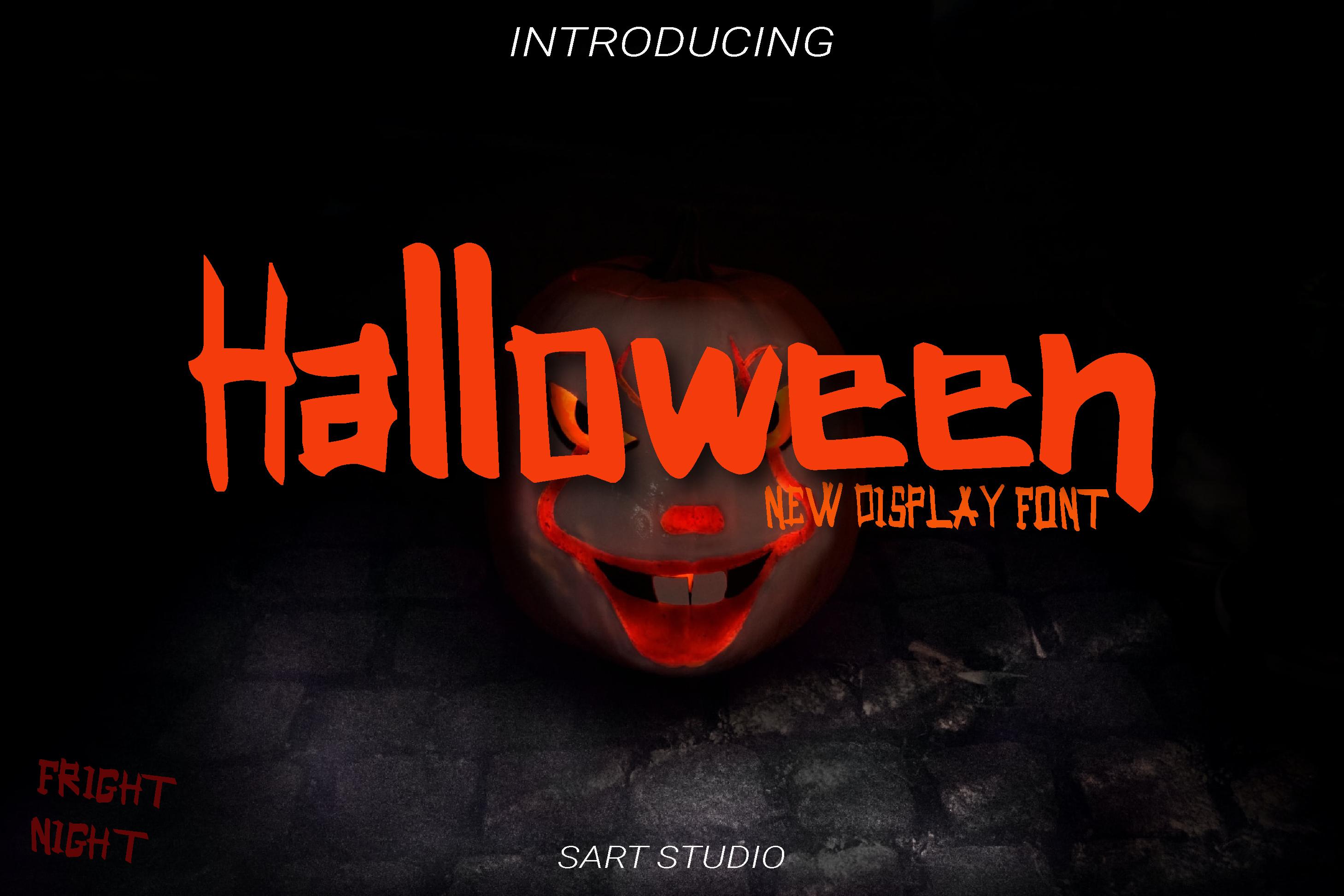 Halloween Font