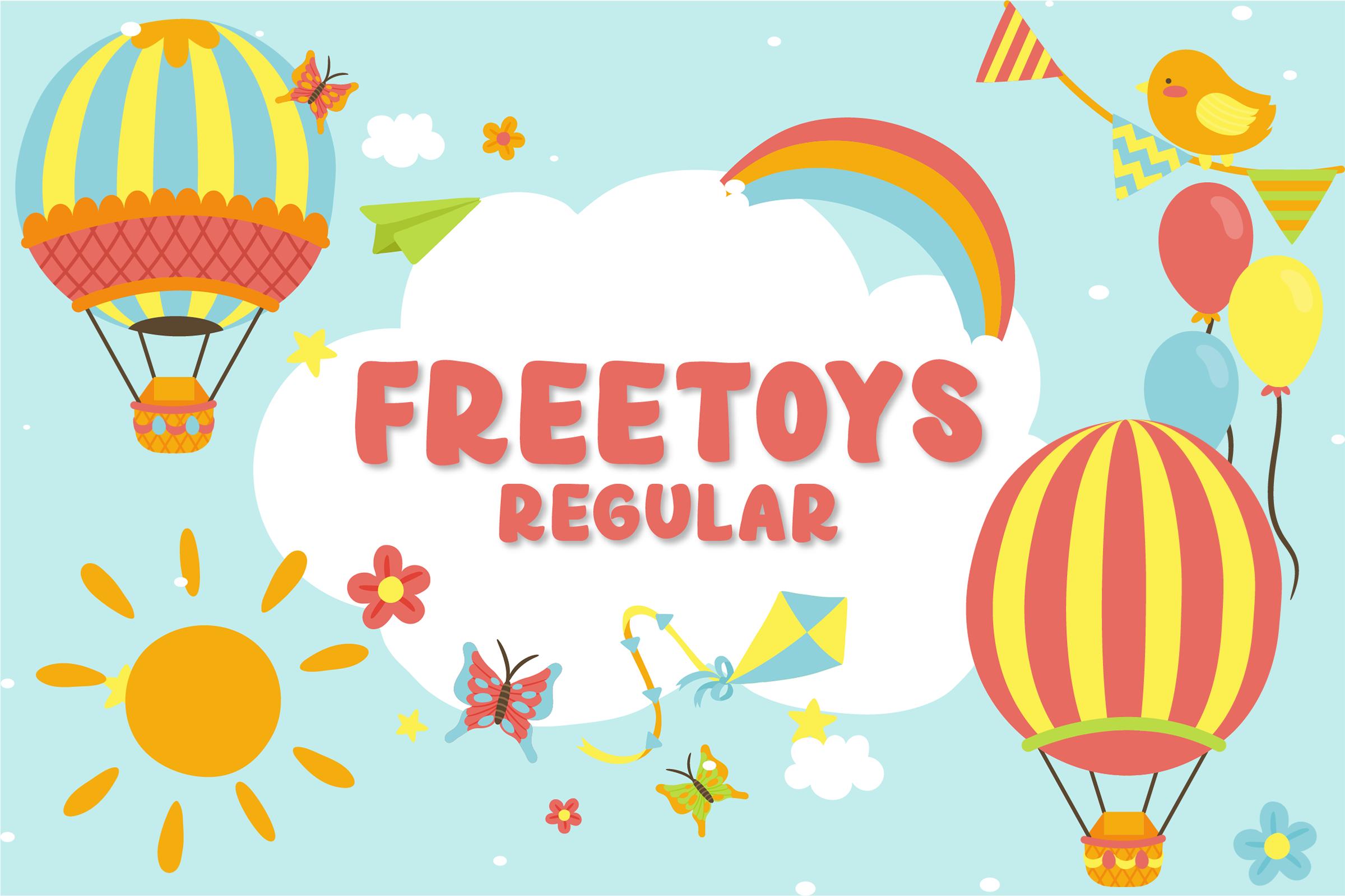 Freetoys Regular Font