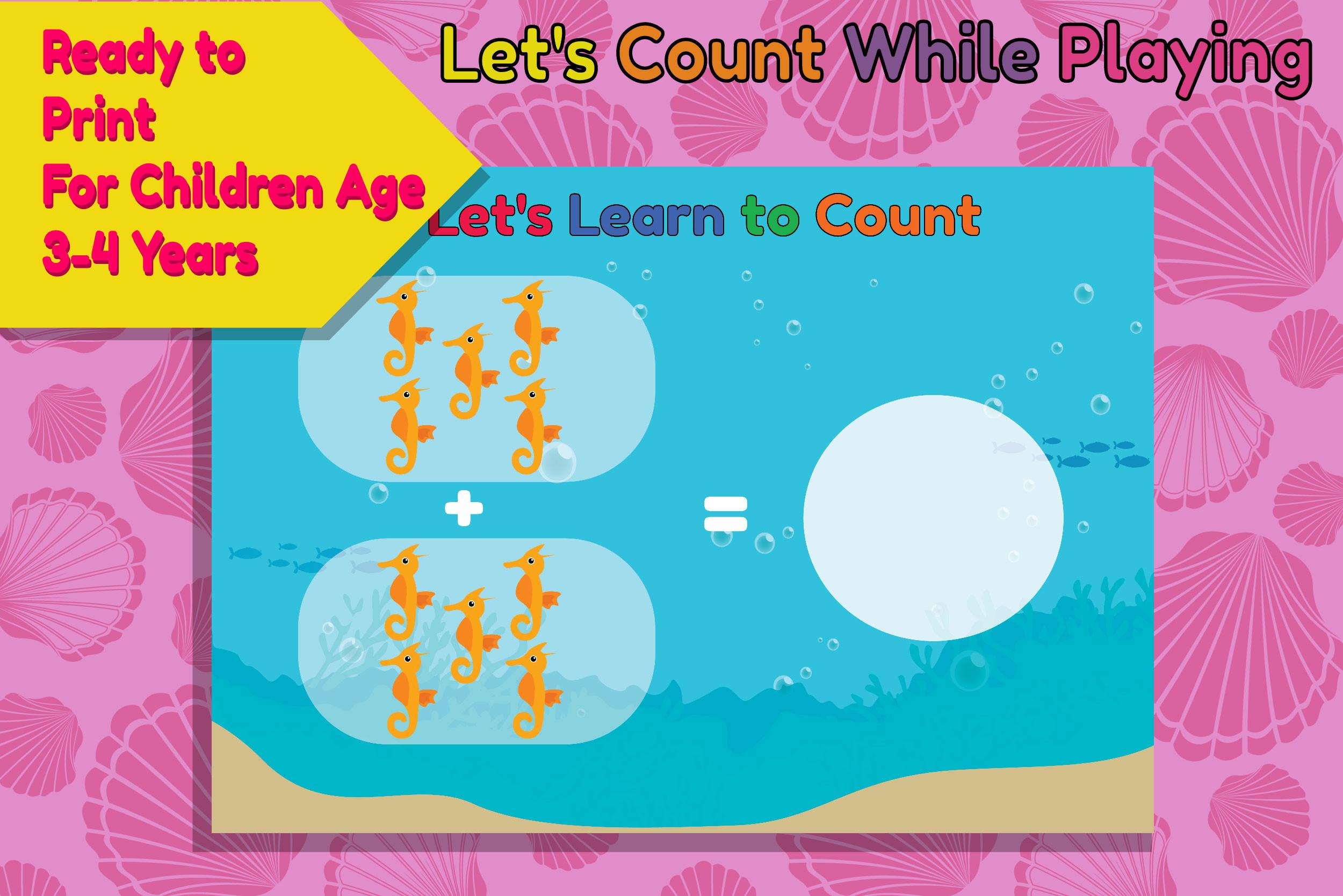 Teaching Material Calculating - Seahorse