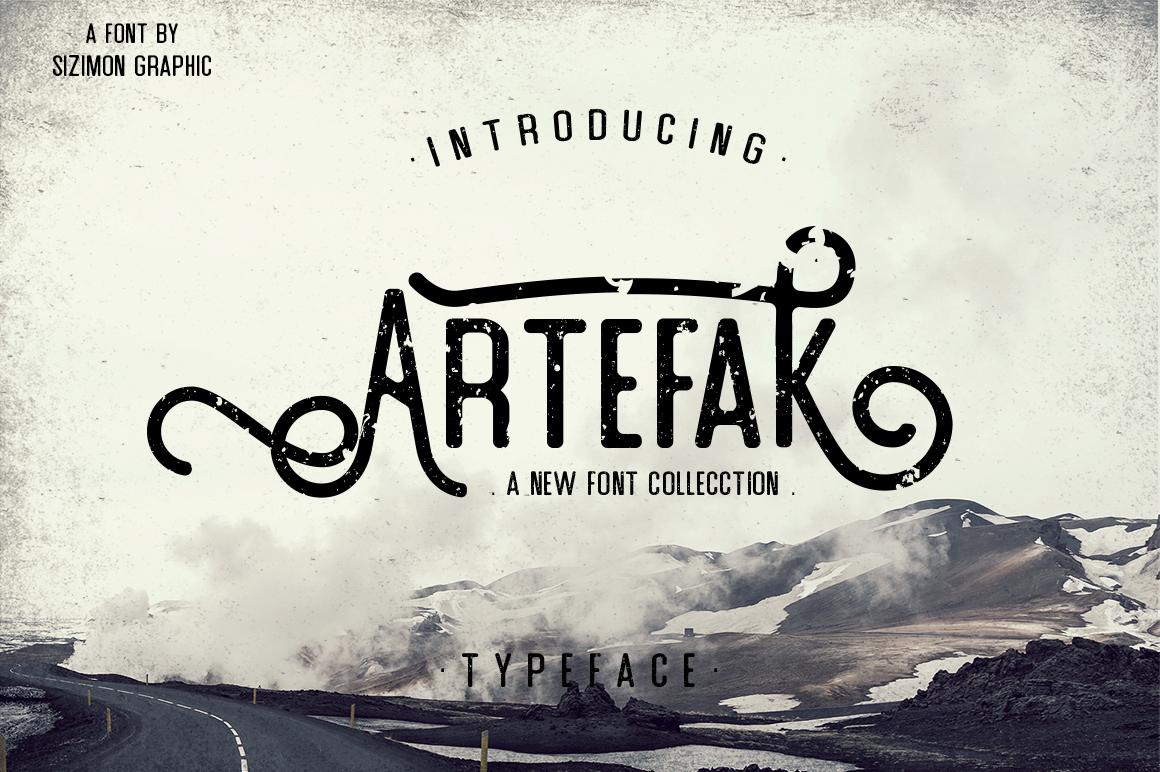Artefak Font
