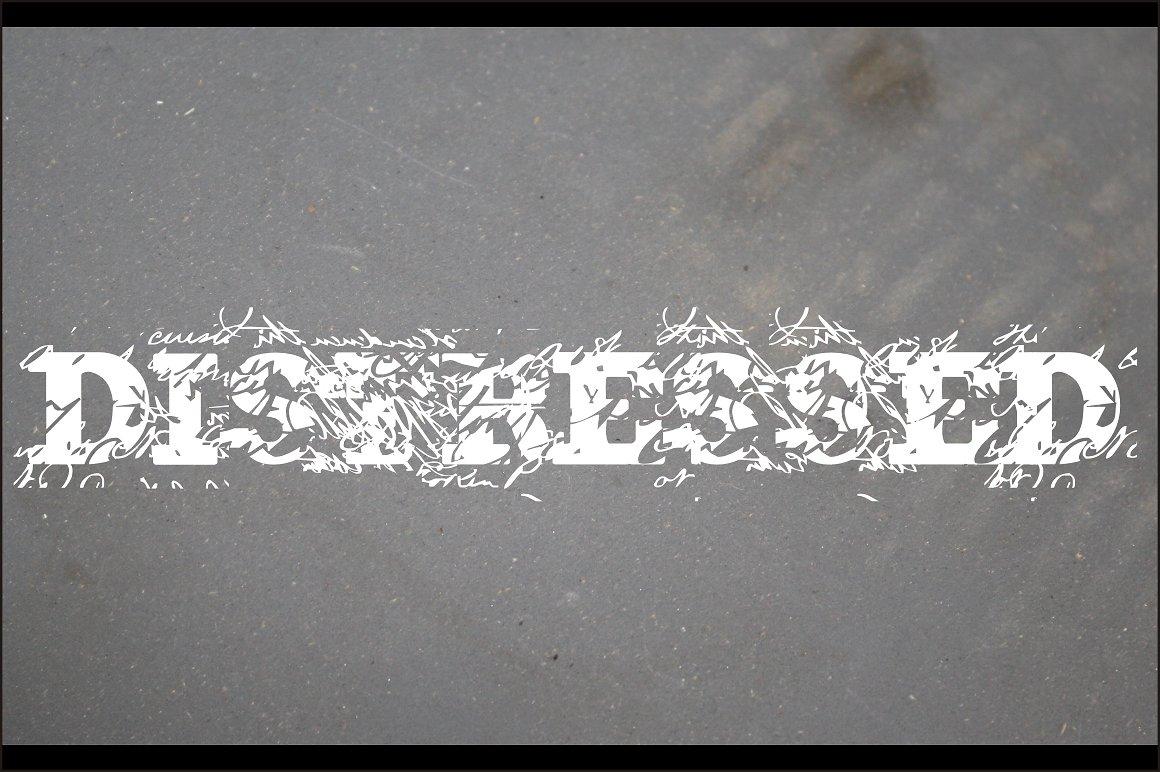 Erased Figgins Brute Font