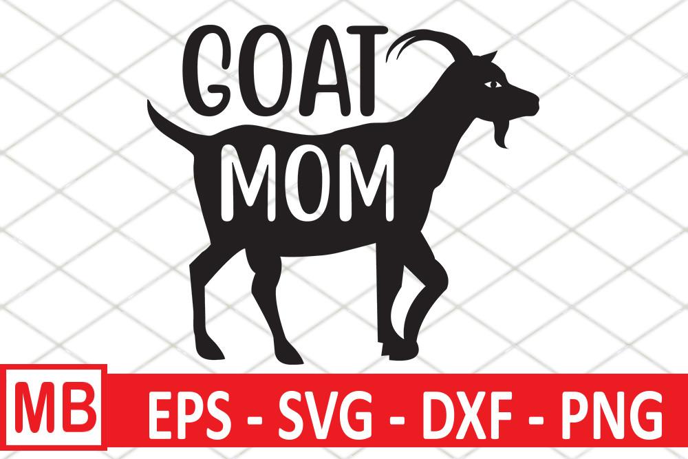 Goat Svg Design, Goat Mom