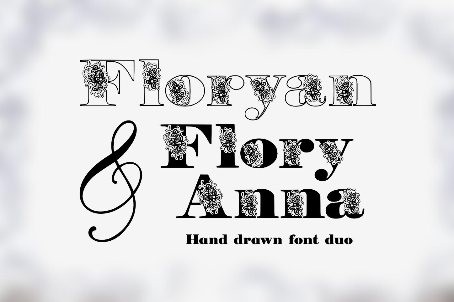 Floryan & FloryAnna Font