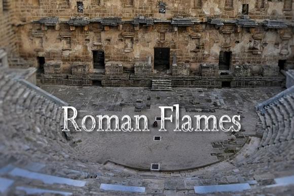 Roman Flames Font
