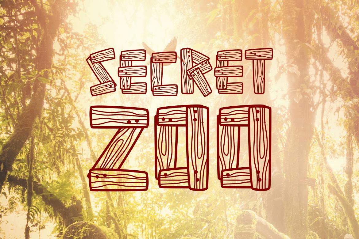 Woody Wood Font