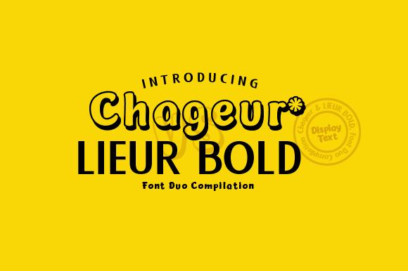 Chageur & Lieur Bold Duo Font
