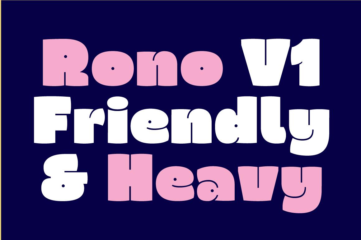 Rono Font