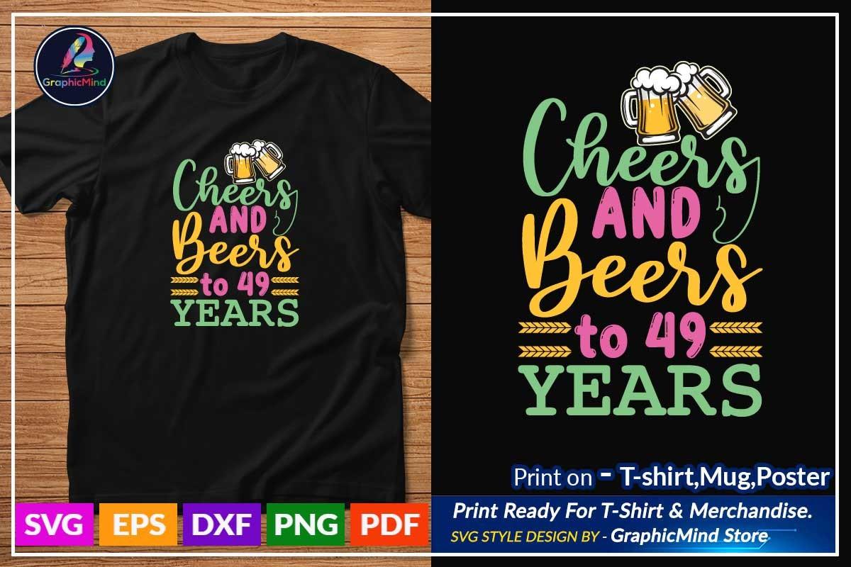 Birthday Svg T Shirt Design