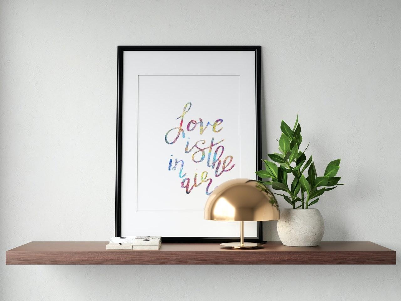 Love is in the Air Motivational Quote