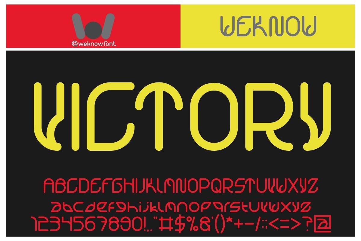 Victory Font