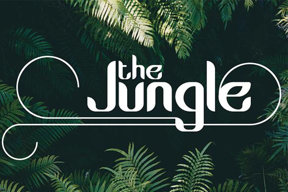 The Jungle Font