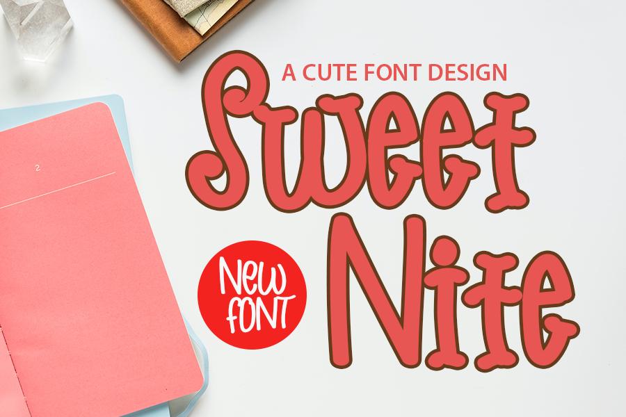 Sweet Nite Font
