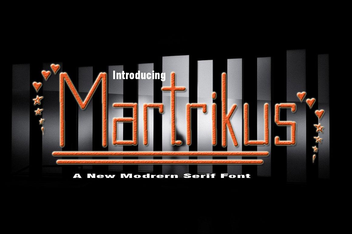 Martrikus Font
