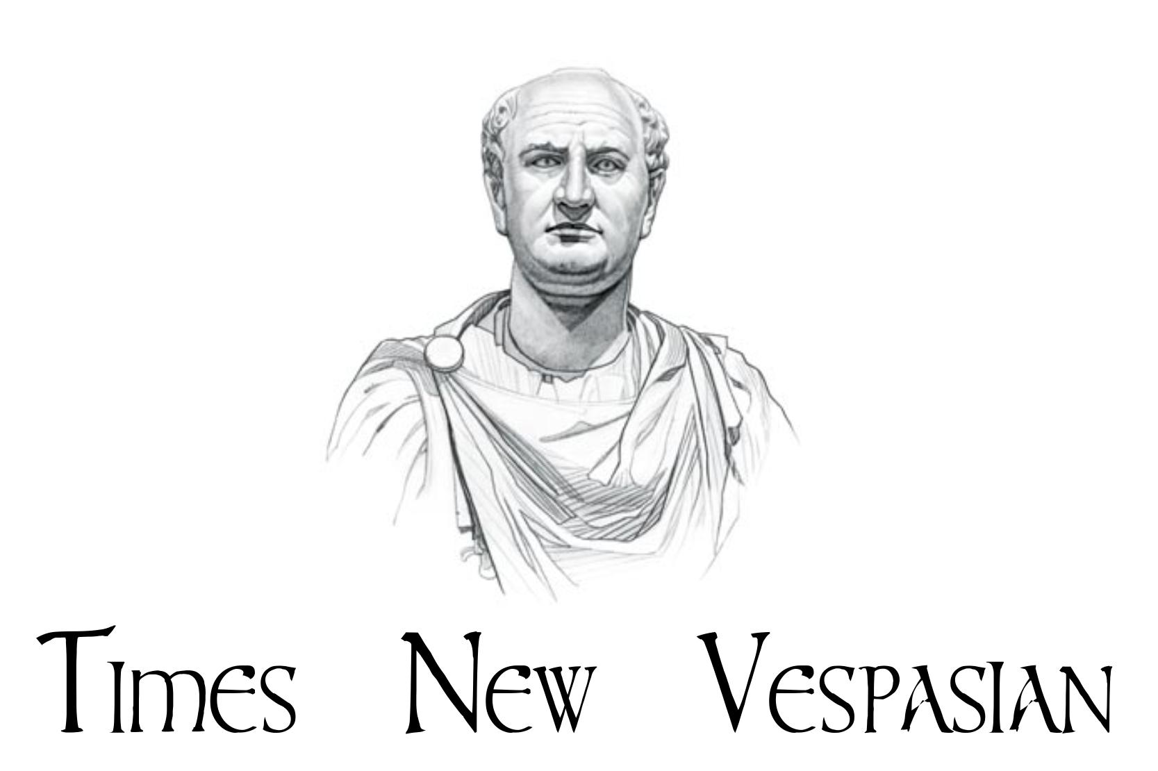 Times New Vespasian Font