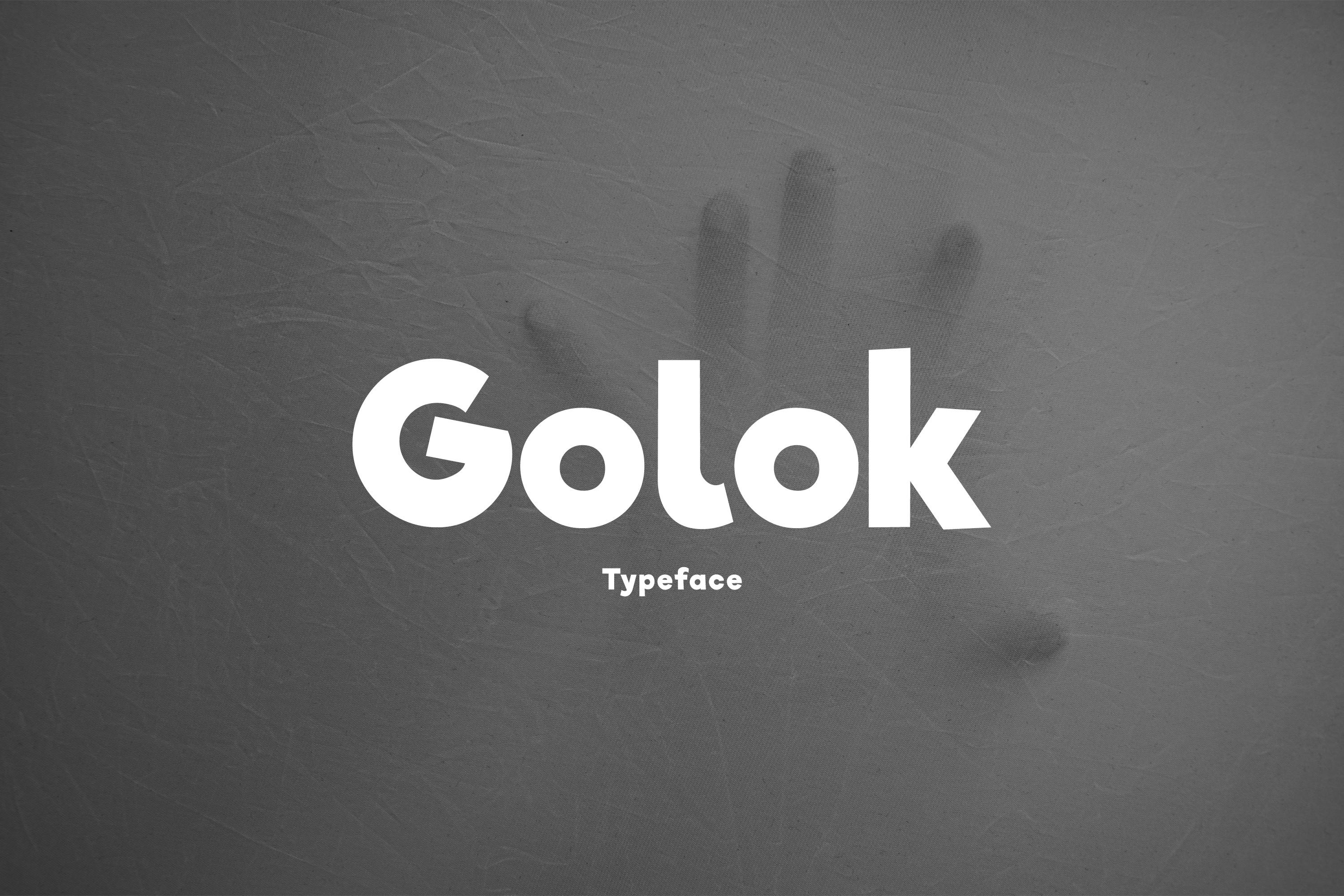 Golok Font