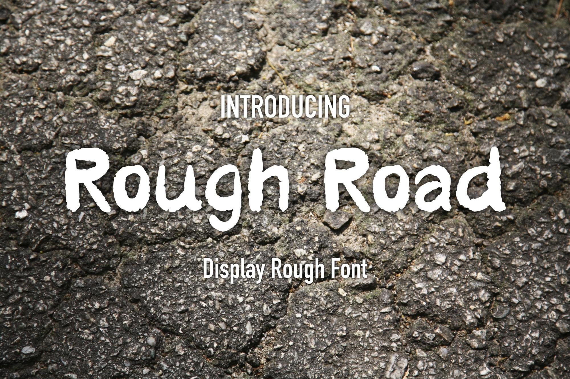 Rough Road Font