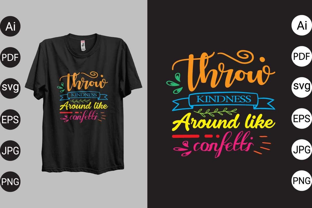 Typography T-shirt Design Vector