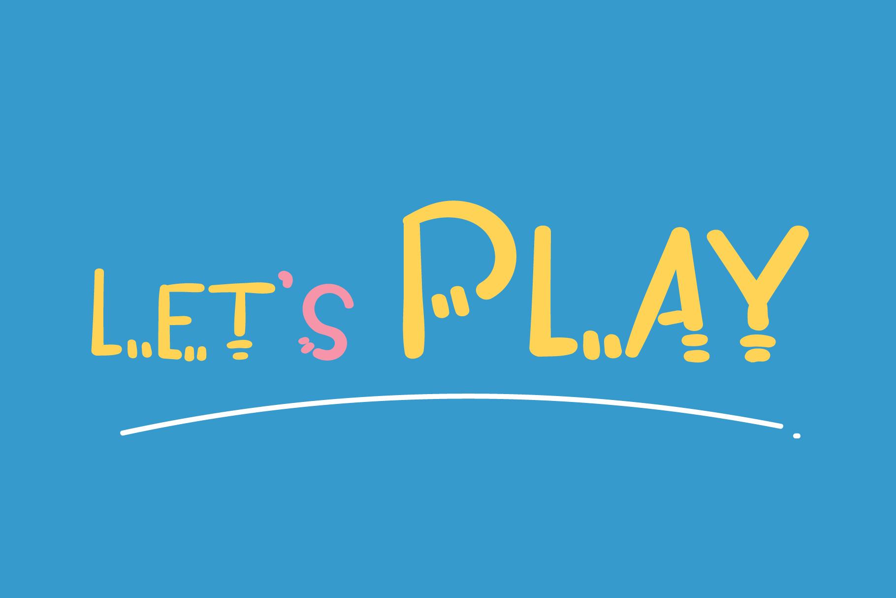 Let's Play Font