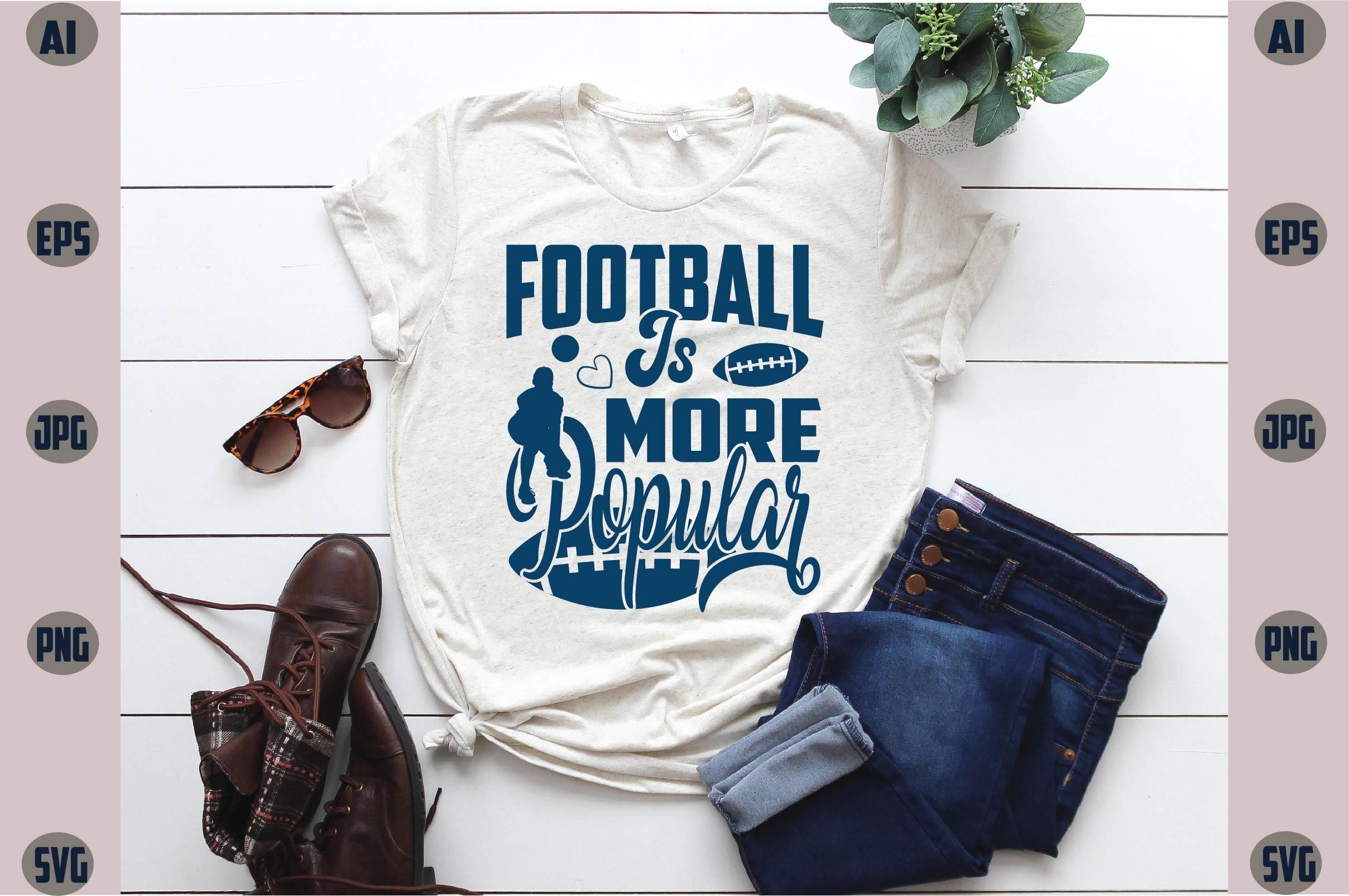 Football Typography, Svg T Shirt Design