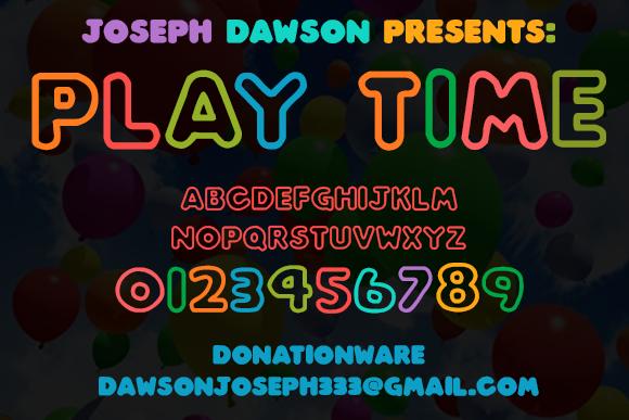 Play Time Font