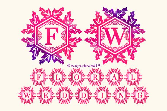 Floral Wedding Font
