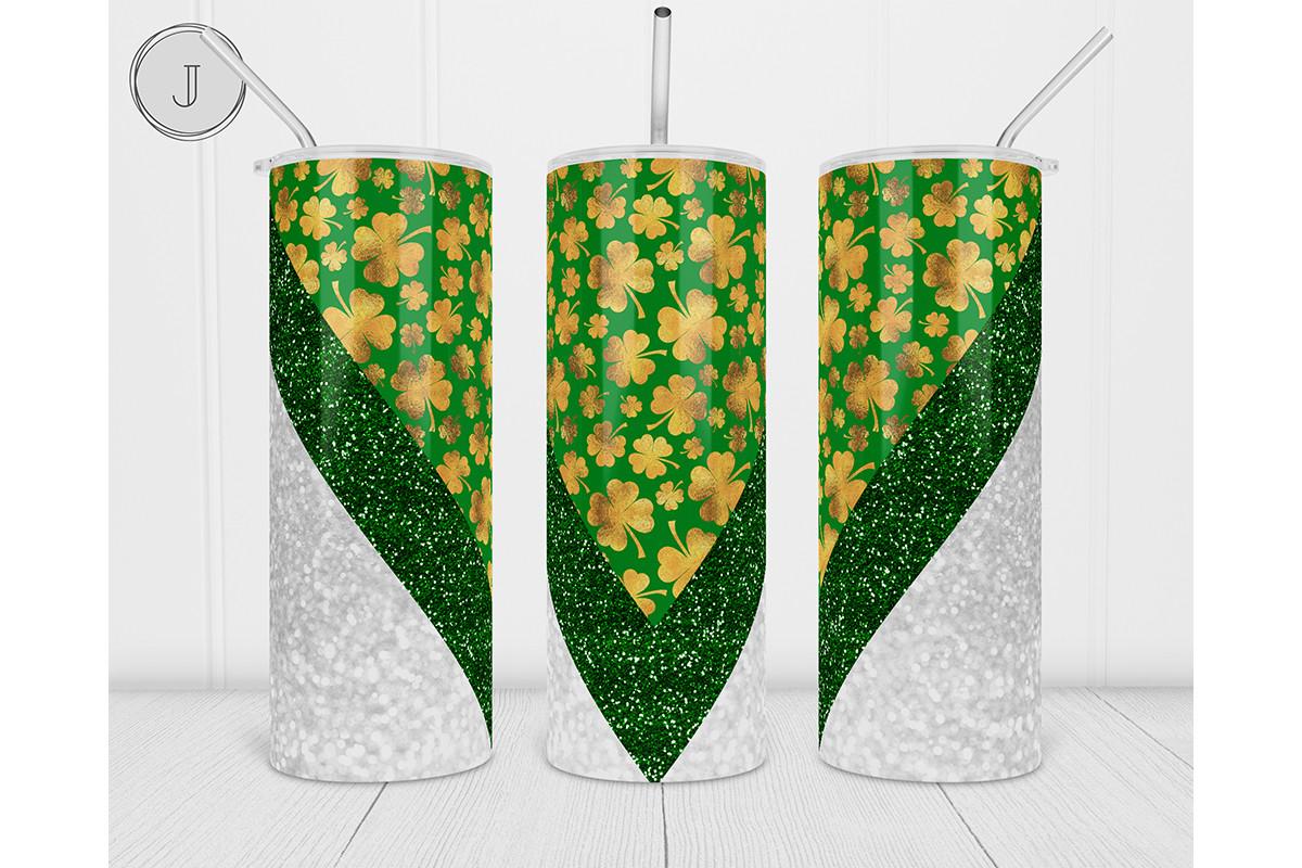 20oz St.Patrick's Day Tumbler Clover