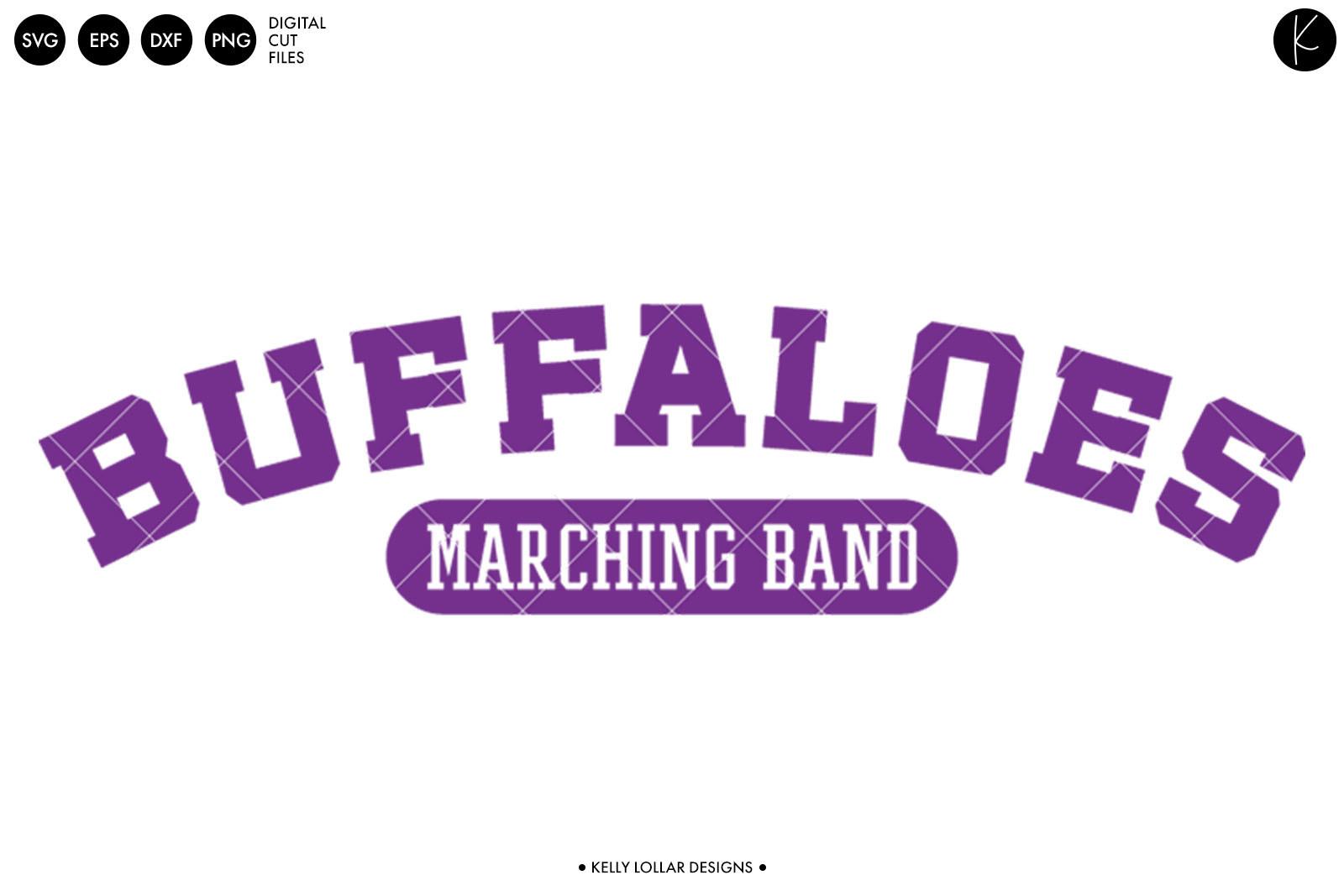 Buffaloes Marching Band Arched